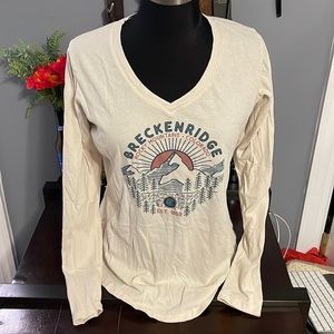 Breckinridge Colorado V-neck Longsleeve